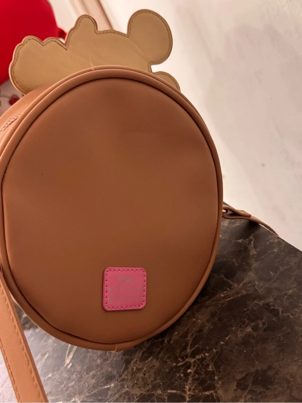 Disney Pink Donut Mickey Mouse Kids Crossbody Bag
